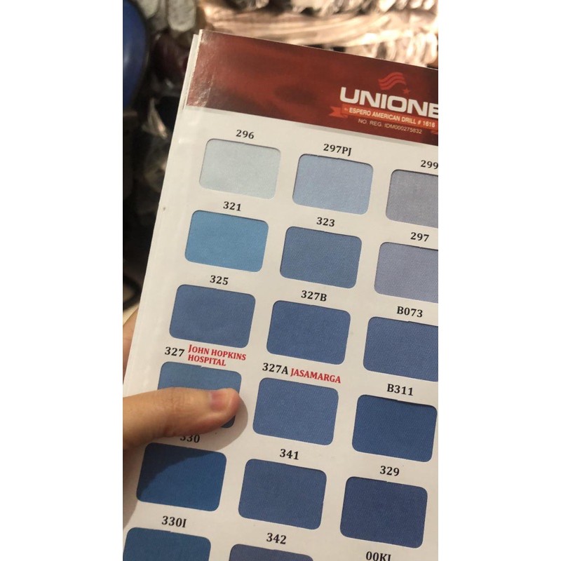 kain unione meteran eceran american drill