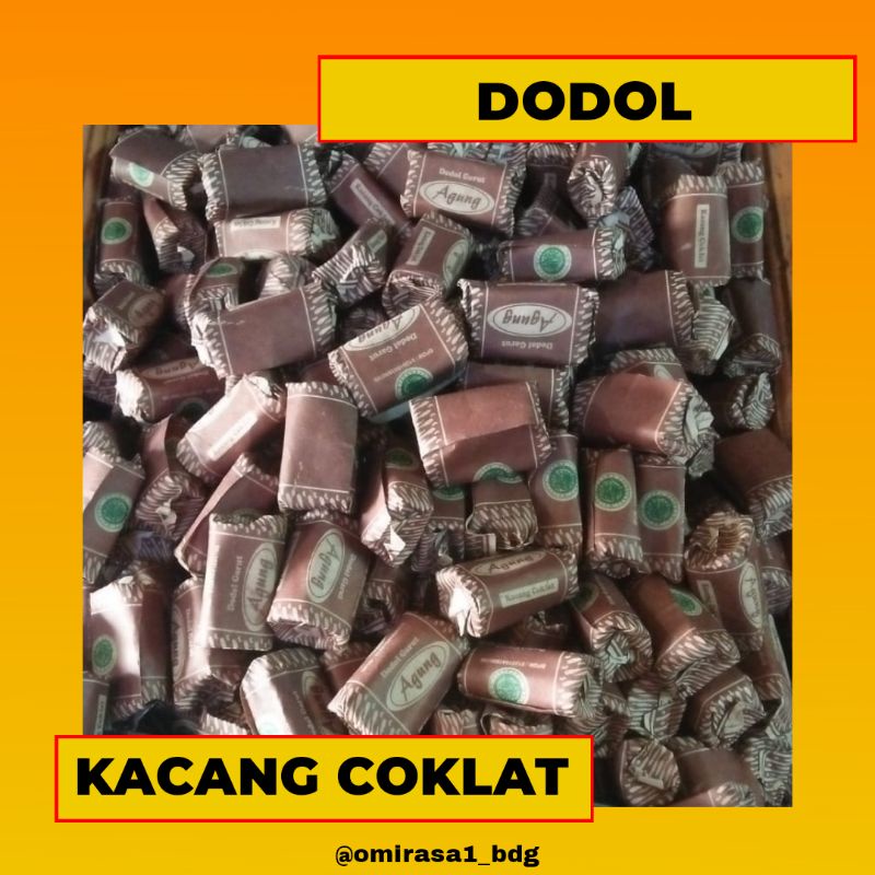

Dodol Kacang Coklat oleh-oleh Bandung OMIRASA 1