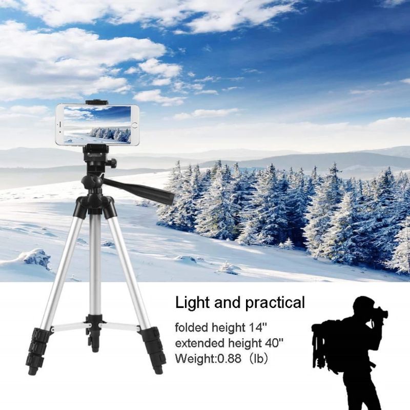 Tripod 3110 Universal Tripod Handphone Camera 1 Meter Free Holder U