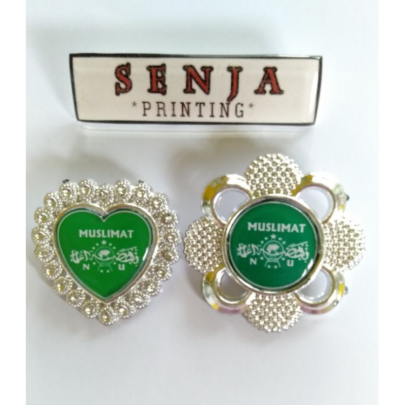 BROS PIN MUSLIMAT NU / PIN BROS MUSLIMAT NU
