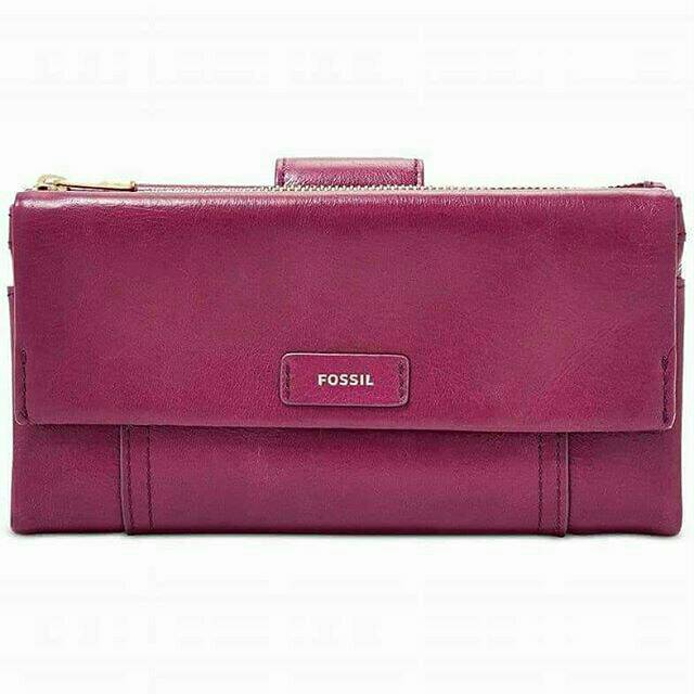 Fossil Ellis Raspberry wallet