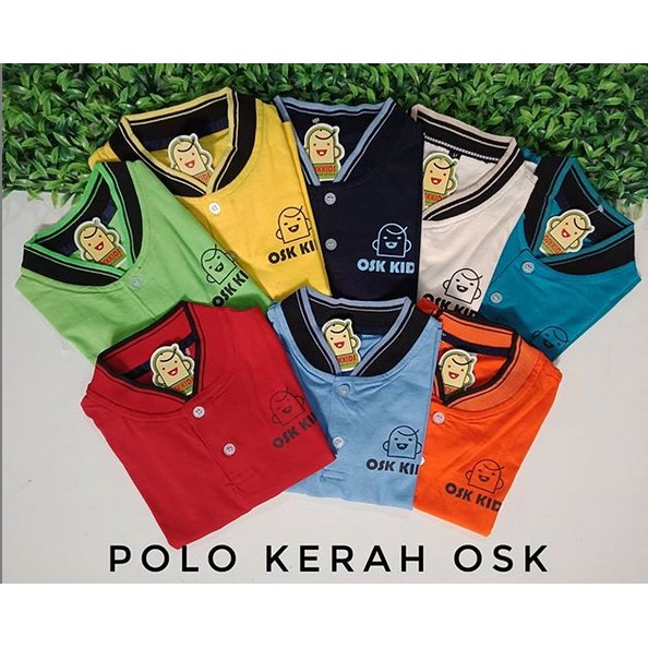 Kaos polo Anak kerah Oskkids Shopee Indonesia Kaos polo Anak kerah Oskkids Shopee Indonesia