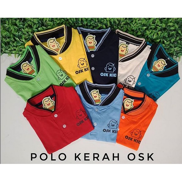  Kaos  polo  Anak kerah Oskkids Shopee Indonesia