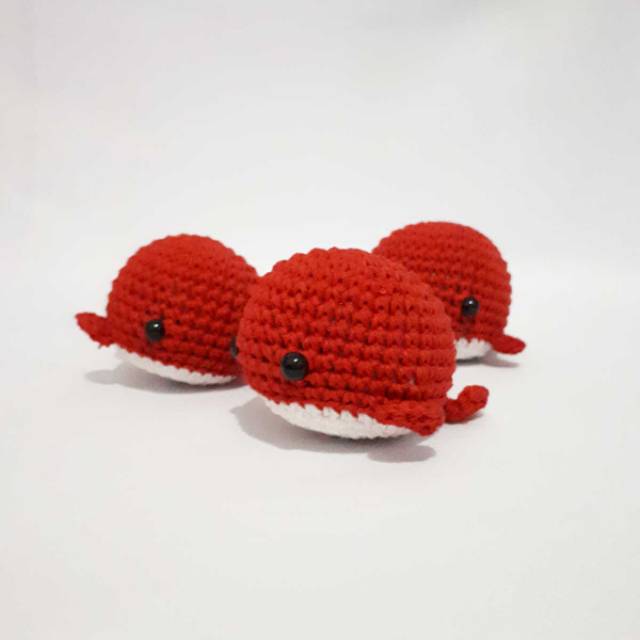 Gantungan kunci whale/whale amigurumi/gantungan kunci rajut whale/Souvenir whale