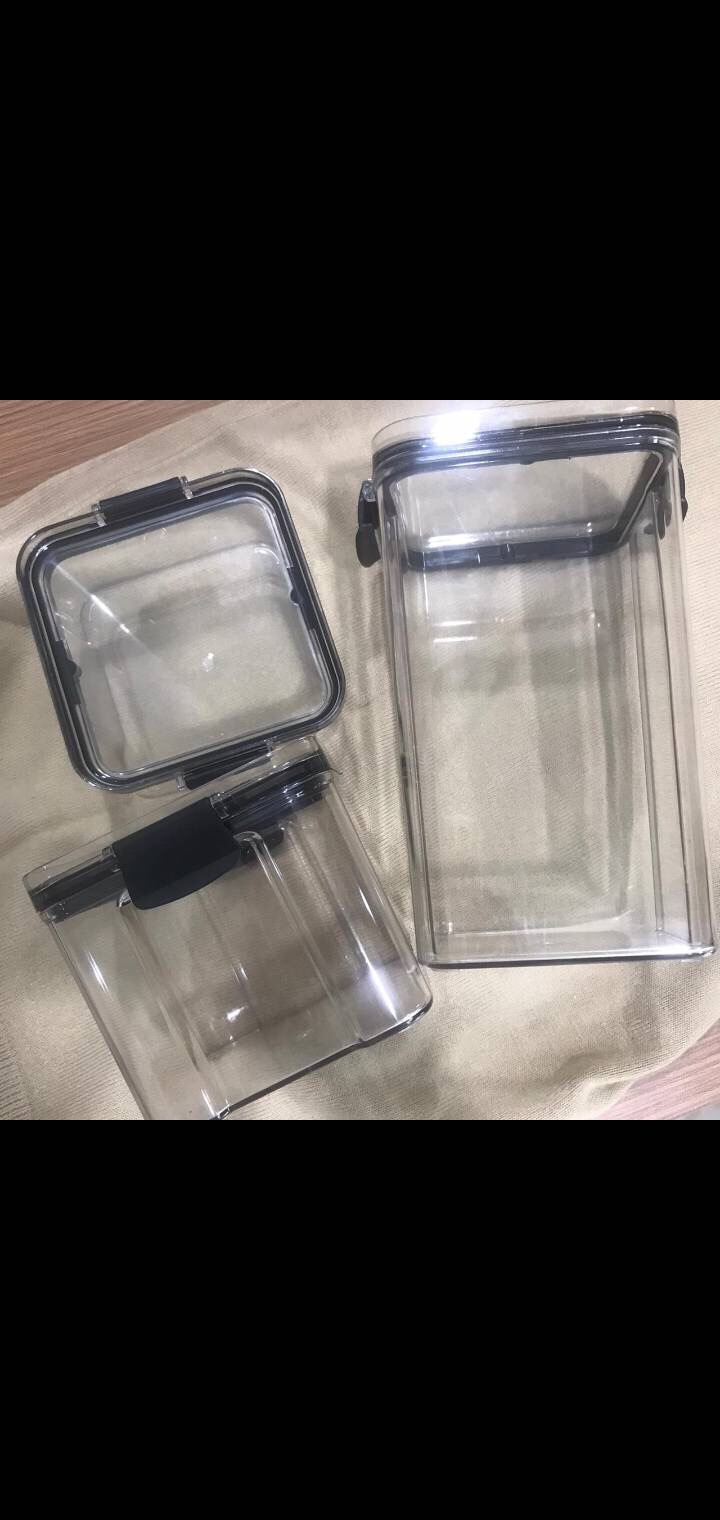 [ Ryo ] Vinnbar Toples Plastik - Food Container Grade Pet - 3 Pcs / Peralatan Dapur / Kitchenware