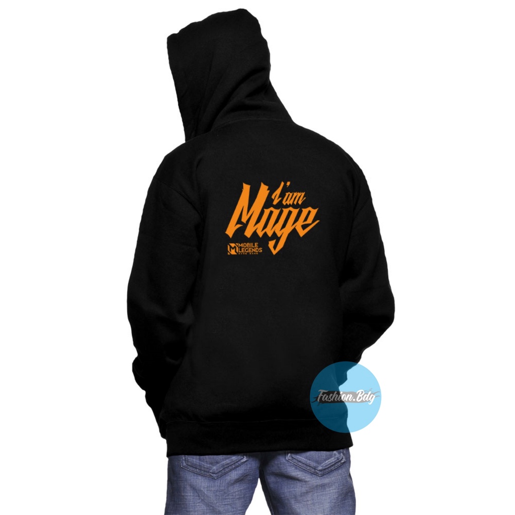 jaket sweater hoodie jumper i'am mage mobile legend terlaris