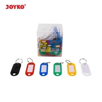 

KEY RING ISI 50 GANTUNGAN KUNCI NAME TAG LABEL KUNCI JOYKO KR-9 isi 50 HIGH QUALITY