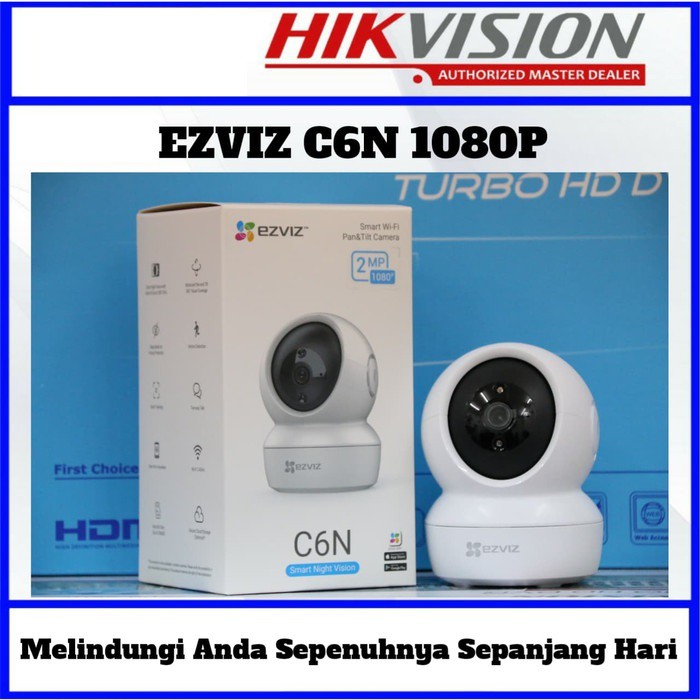 IP CAMERA EZVIZ C6N 1080P SMART WIFI PAN and TILT CAMERA 2MP