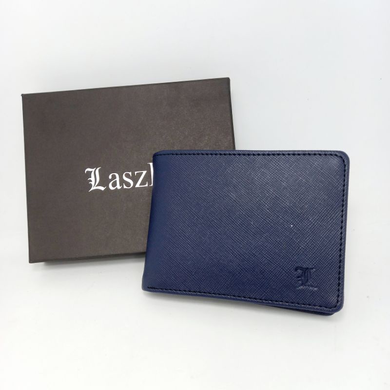 LASZLO Dompet pria pu leather/kulit sintetis 2121pu slot card-8