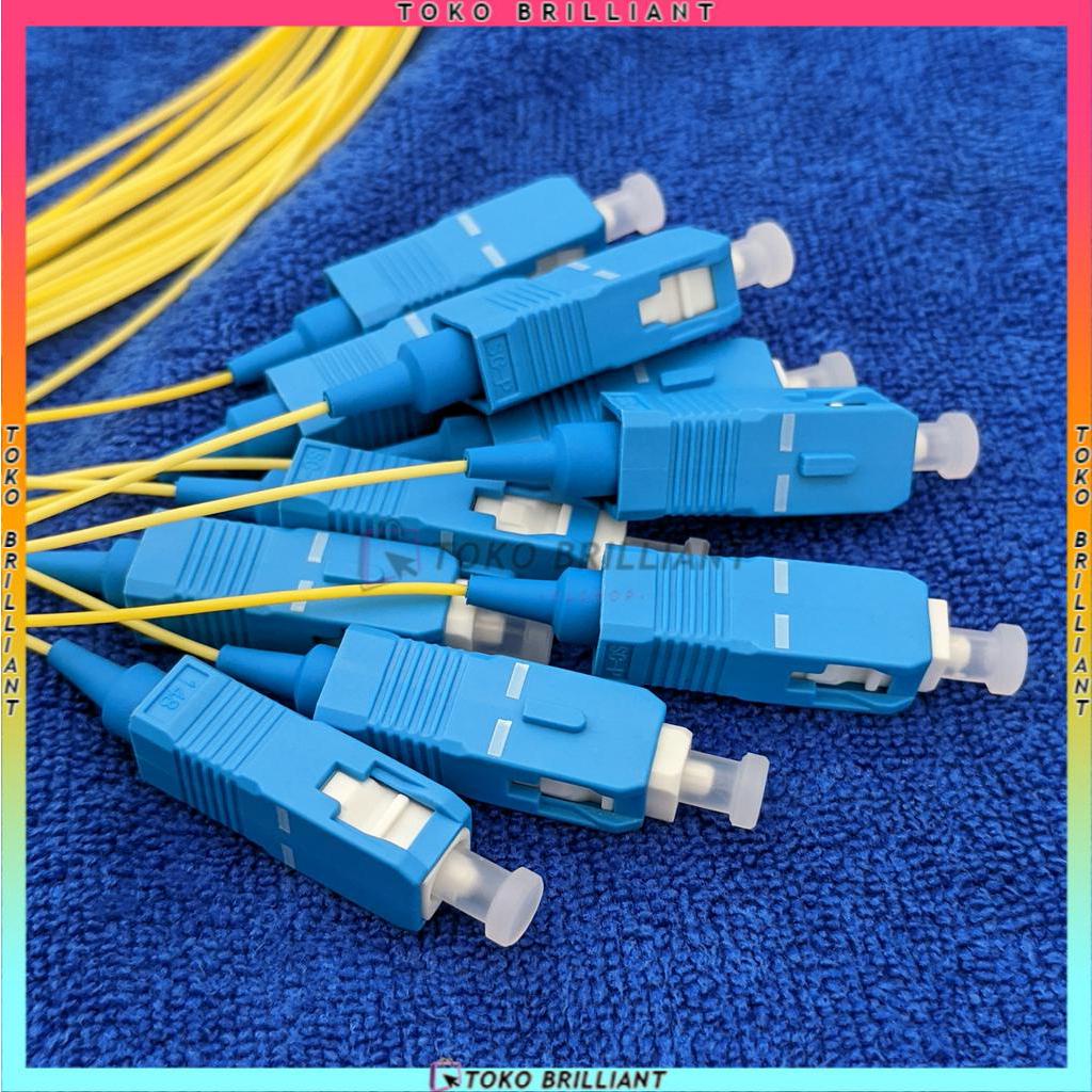 Fiber Pigtail SC/UPC 0.9mm SM 1 Meter Kabel Fo Pigtail 1.5M SC UPC [BISA COD]