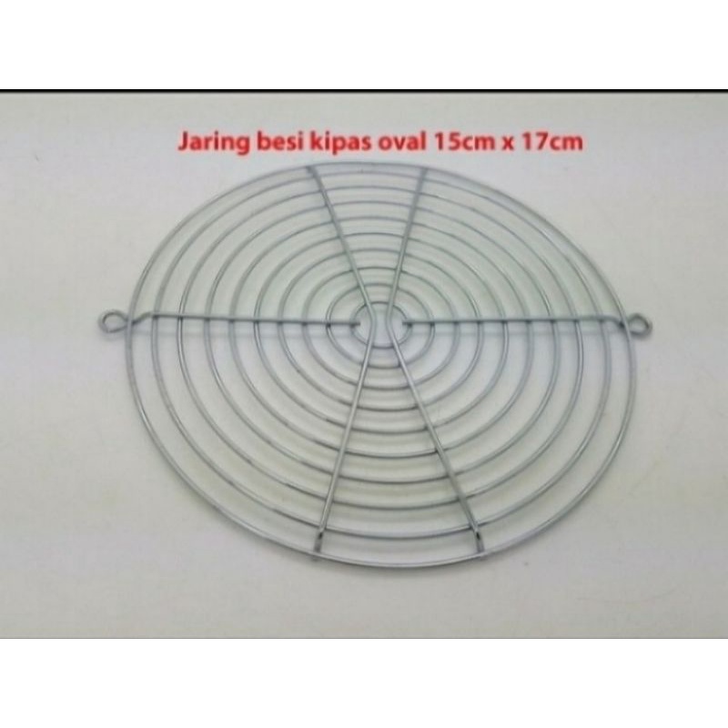 Kipas fan ORIX 15cm oval + jaring AC 220v