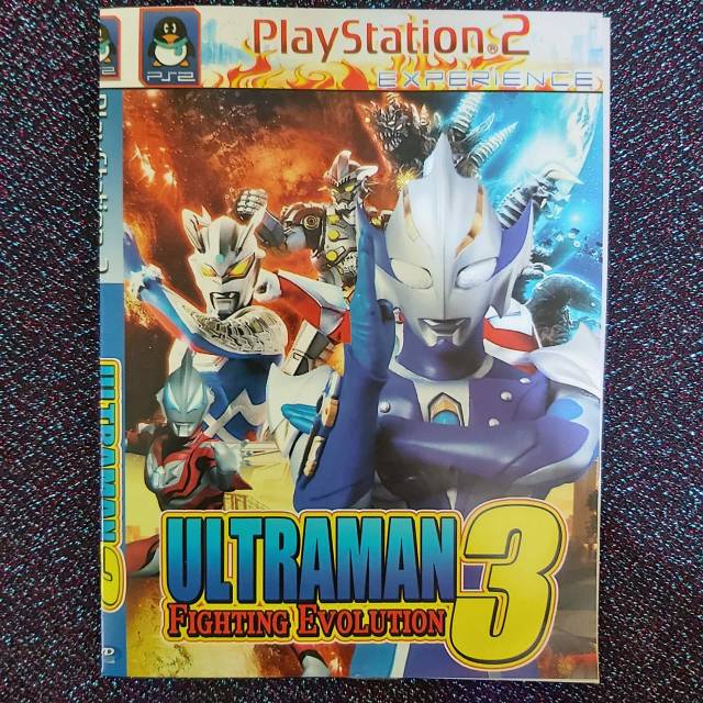 Game Kaset Playstation Ps2 Terbaru Ultraman Fighting Evolution 3