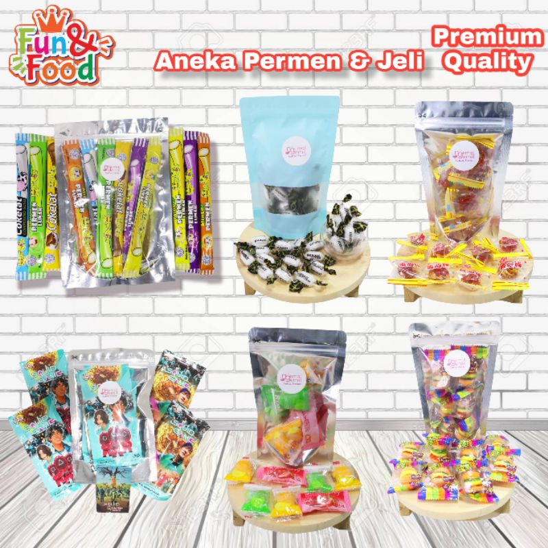 

Aneka Permen dan Jeli Jajanan Homemade Kualitas Premium / Part 2