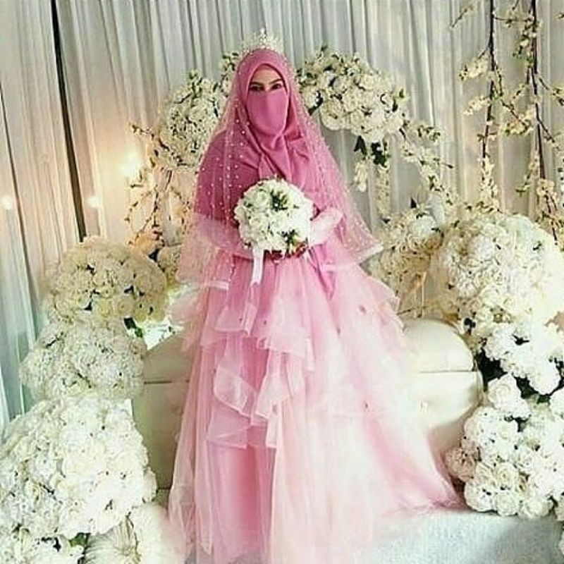 Dress Pengantin PO Baju Pengantin Muslimah