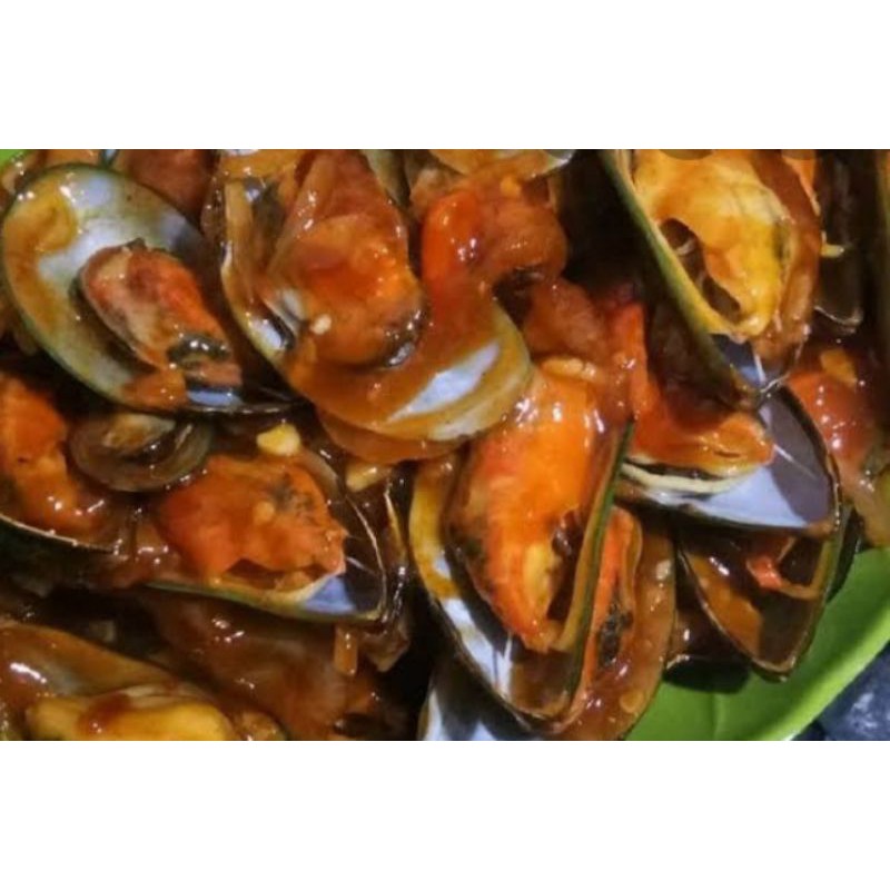 

Kerang Hijau Saus Padang 1 kg