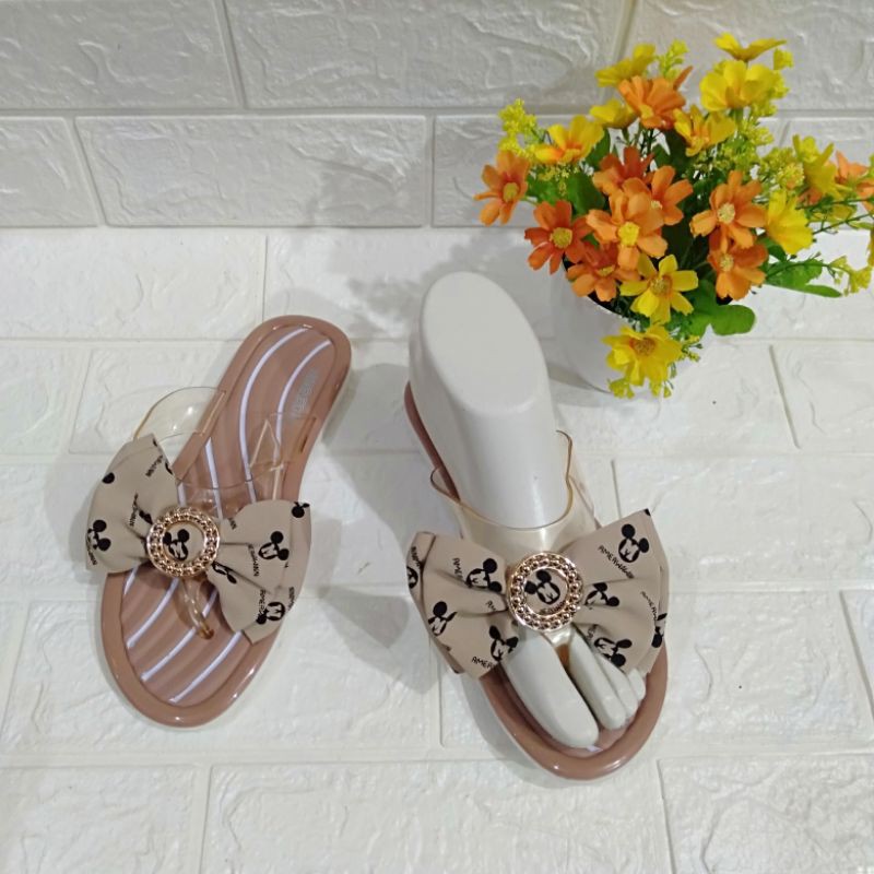 Sandal jelly japit pita Morego 9088