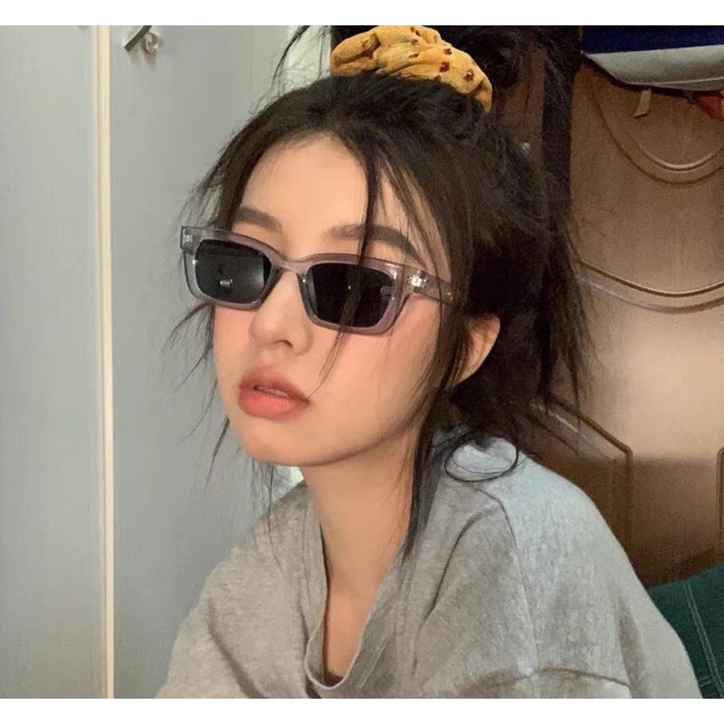 Kacamata Hitam Sunglasses Anti UV Gaya Fashion Korea Pria Wanita