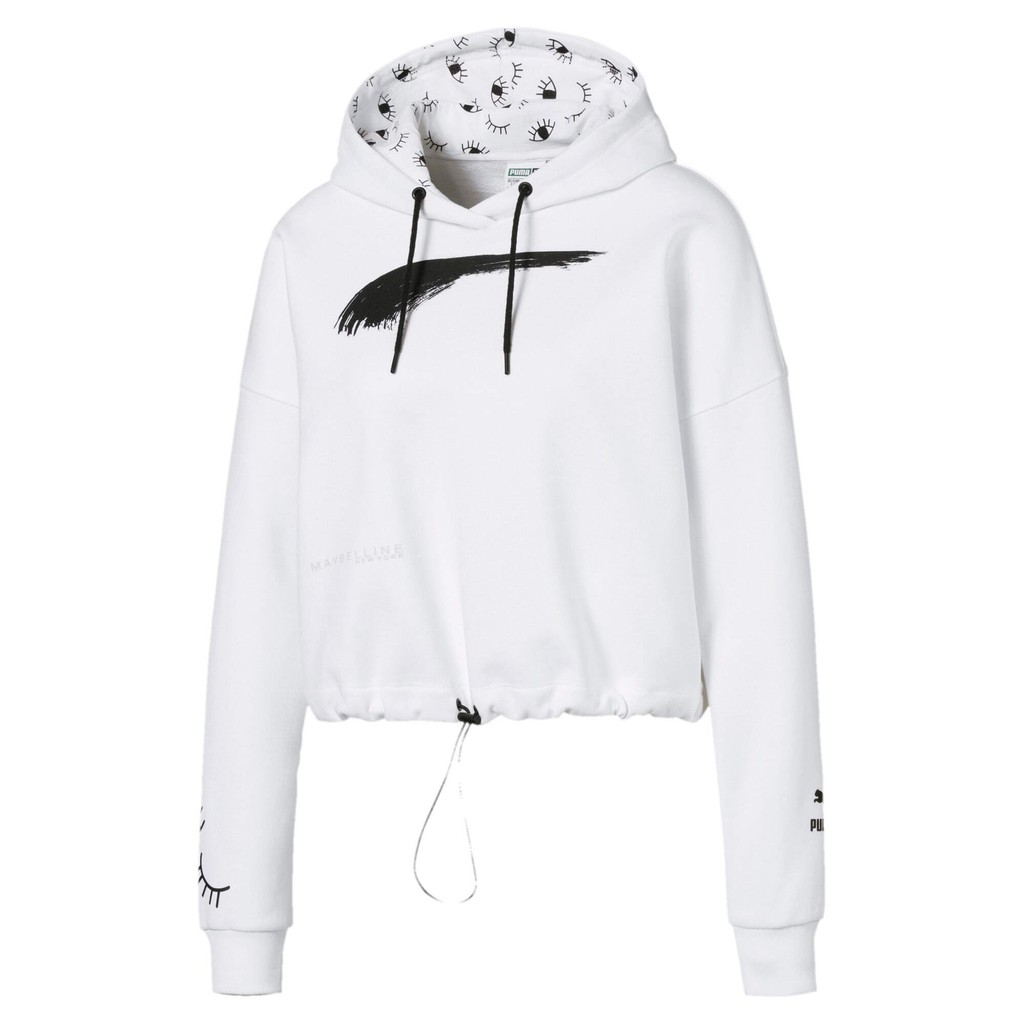 Hoodie Puma x Maybelline Women's Hooide White Original