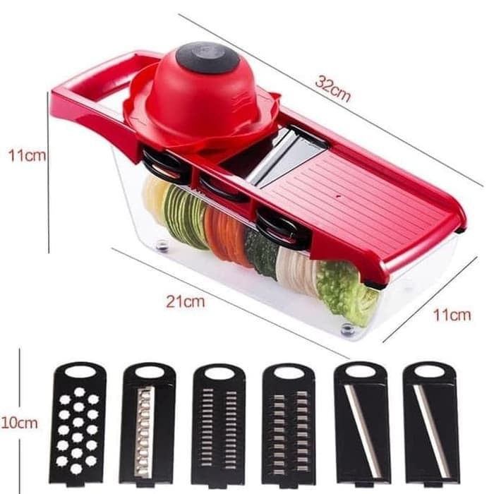 MAGIC FRUIT VEGETABLE SLICER Alat PEMOTONG SAYUR BUAH parutan 7in1