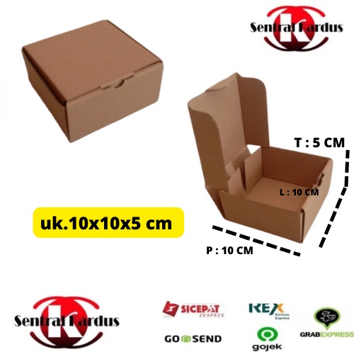 

(ISI 10PCS)KARDUS CORRUGATE DIECUT 10X10XCM | DIE CUT | KOTAK KARTON | BOX PACKING SOUVENIR /Kardus Packing Kecil Online Shop Dus Packing Kecil Mini Box Packaging Kecil Murah Polos
