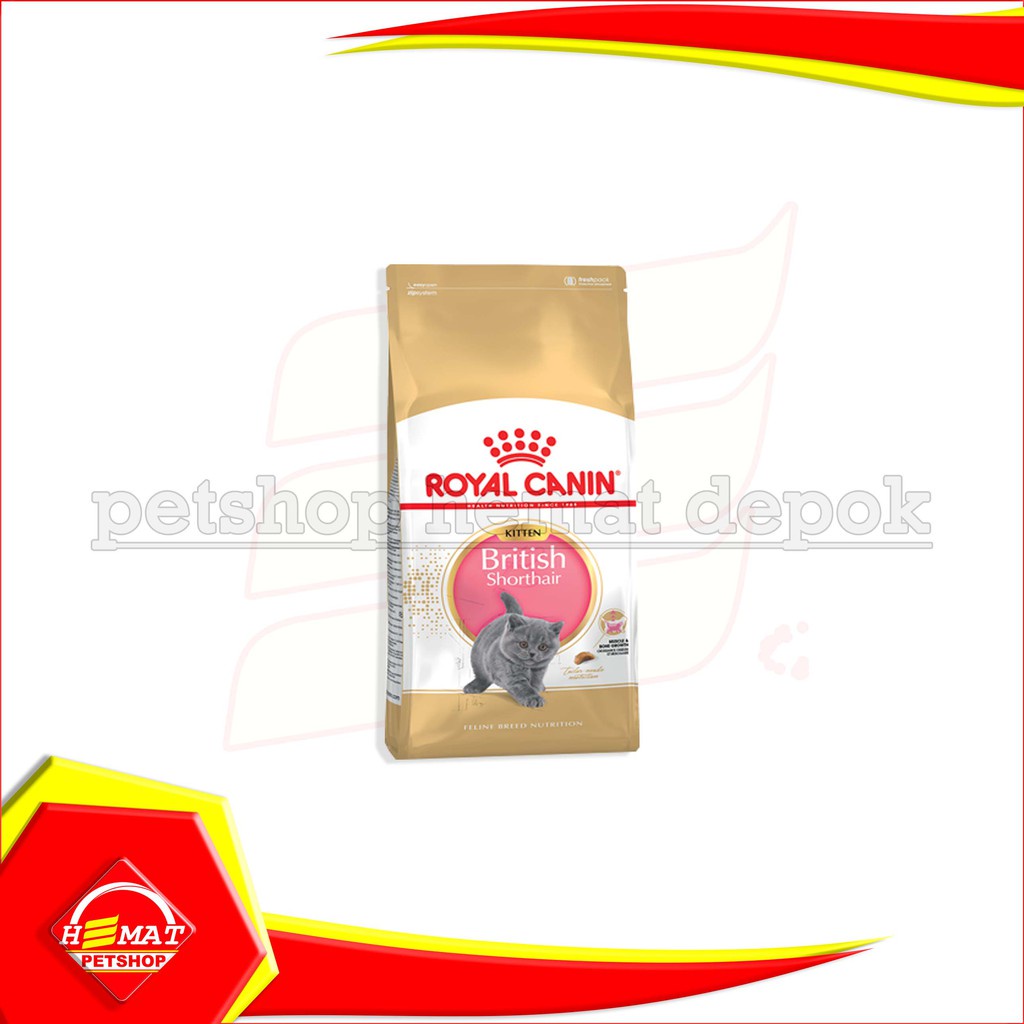 Royal Canin Kitten British Shorthair 400 gr Rc Short Hair 400gram Makanan Kucing anakan Cat Food