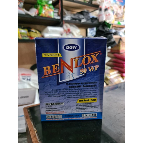 Fungisida BENLOX 50WP 250 Gram Untuk Bercak Daun