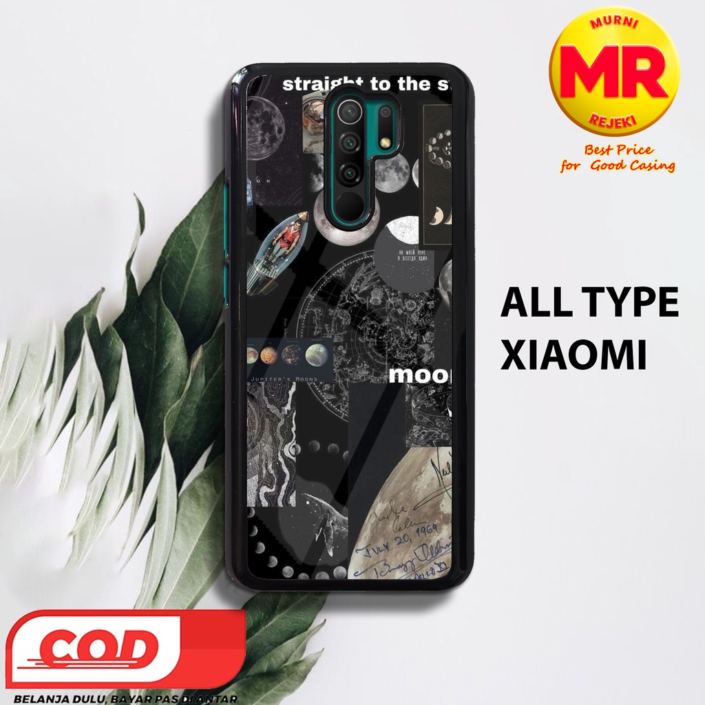 Case XIAOMI REDMI 6 REDMI 6A REDMI 7 REDMI 7A REDMI 9 MOTIF NASA Casing Hardcase Premium Glossy 2D T