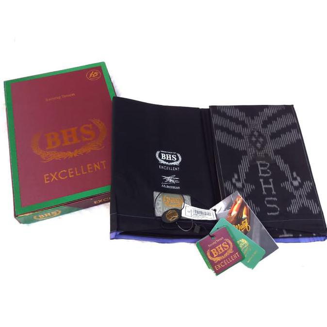 SARUNG BHS HITAM POLOS MERCERICED MESRES ORIGINAL MURAH PREMIUM (ASLI) PROMO