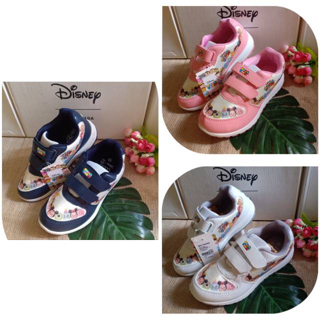 Nevada Disney Tsum-Tsum sepatu sneakers sneaker sekolah anak perempuan cewek original brand matahari