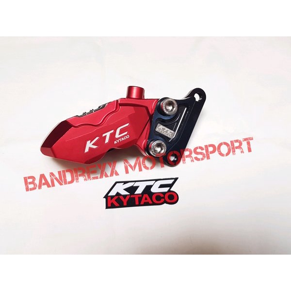 Readyy     Kaliper KTC 4 piston slim for Aerox 155 Nmax include bracket     Stok Terbatass