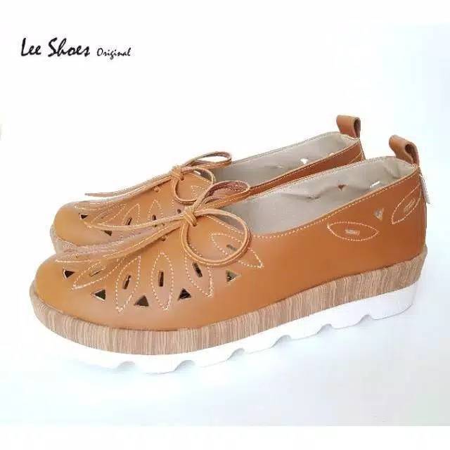 Sepatu wedges wanita LeeShoes Bagus Murah