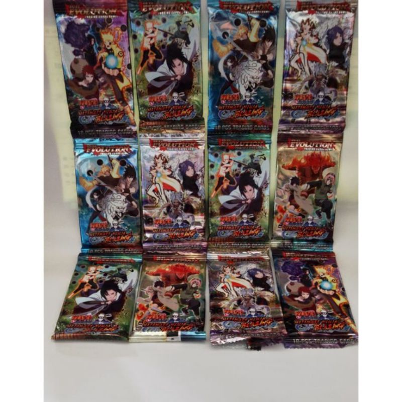 12SET KARTU TRADING CARD NARUTO
