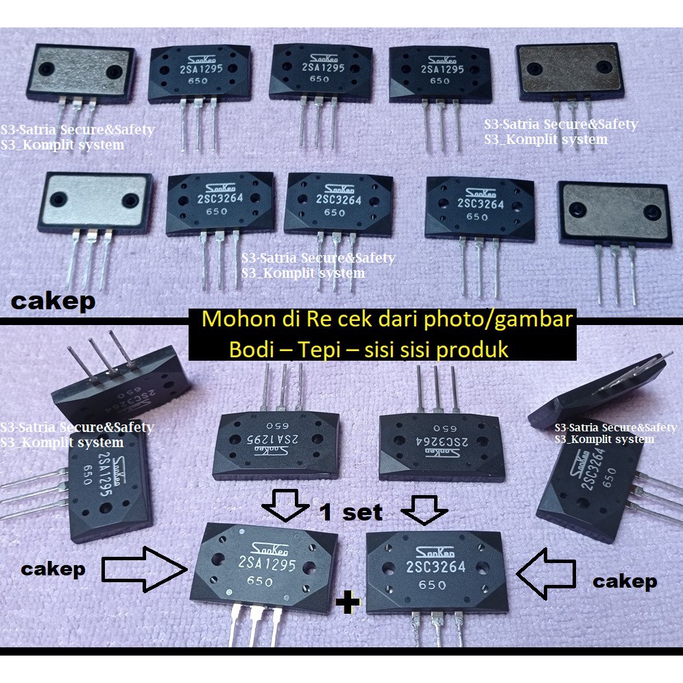 A1295 C3264 Transistor 2SA1295 2SC3264 sanken A 1295 C 3264 2SA 2SC 2SA1295+2SC3264 2SA12952SC3264