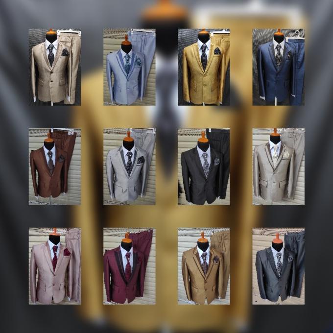 1 stel JAS dngn CELANANYA jas pria formal jas wedding jas murah blezer