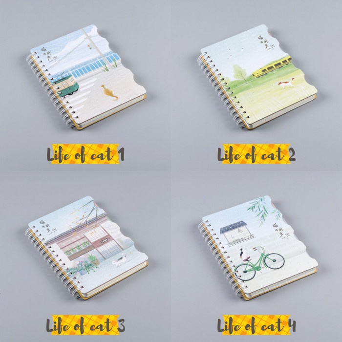 

[RESTOCK] BUKU AGENDA BUKU CATATAN PLANNER JOURNAL NOTEBOOK BULLET JOURNAL CAT - Life of Cat 3