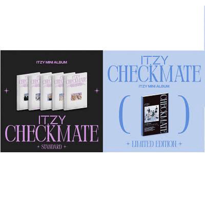 [READY STOCK] ITZY - MINI ALBUM [CHECKMATE] + POB Web for Standard ver.