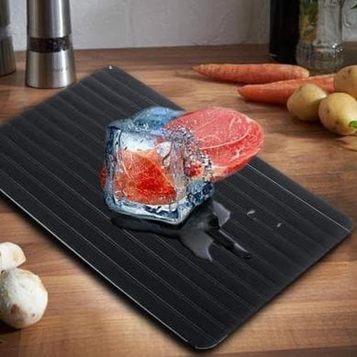 Defrosting Tray Plat Logam Pencair Pencair Es Daging Ikan Beku NO BOX