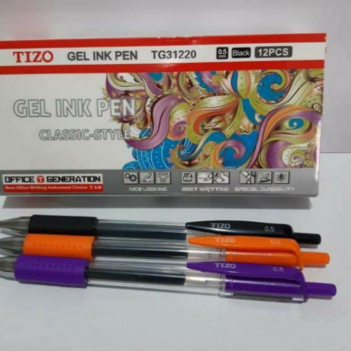 

Siap Kirim.. Bolpen/ Pulpen/ Pena Tizo 31220 (12 Pcs/ 1 Lusin)