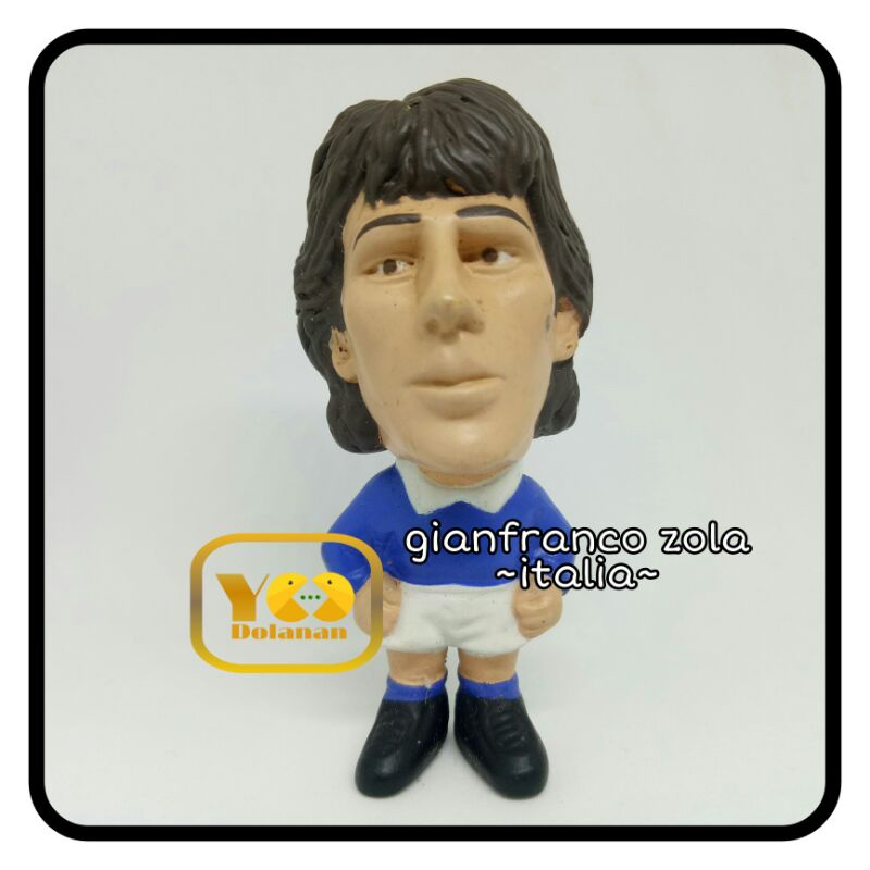 CORINTHIAN ACTION FIGURE PEMAIN BOLA GIANFRANCO ZOLA ITALIA