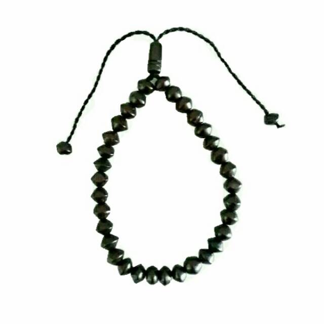 GELANG TASBIH KOKKA KAUKAH HITAM PRIA WANITA