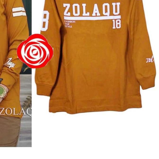 ✥ Kaos Lengan Panjang Zolaqu Jumbo Original ❈
