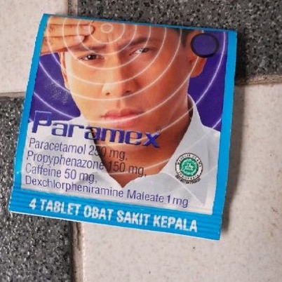 Bodrex Obat sakit Kepala 1 lembar l Obat Obatan Warung