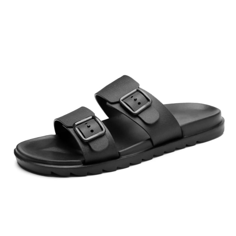 Sandal Pria Sandal Strap 2 Slip On Phylon Ringan - Size 40-44