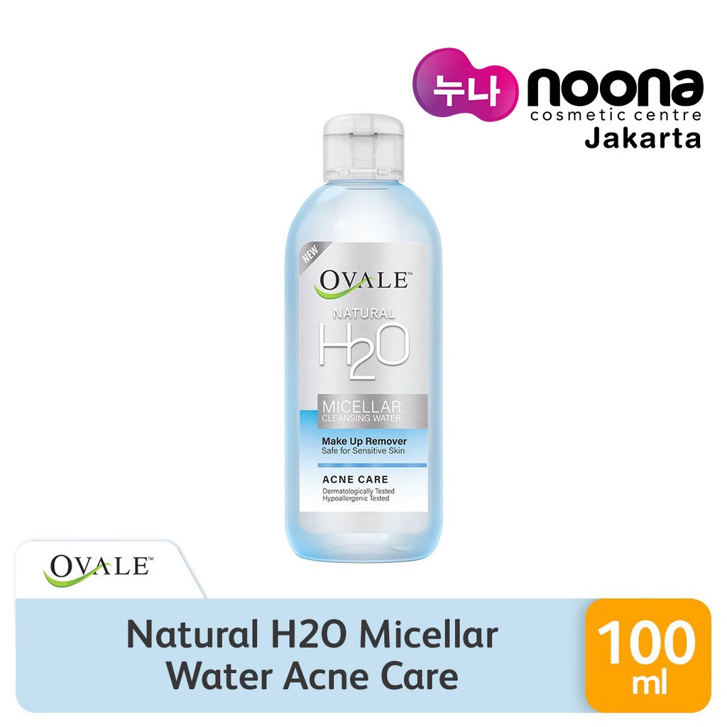 OVALE NATURAL H20 MICELLAR CLEANSING WATER 100ML -NJ