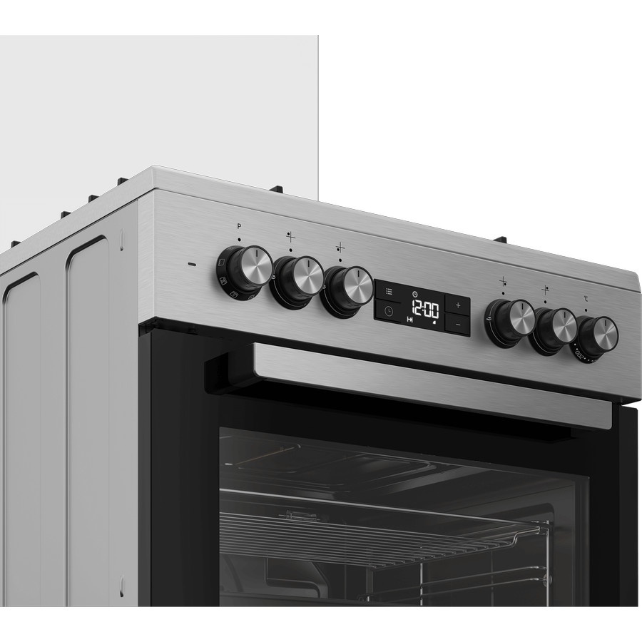 Beko Electric Oven + Gas 60 Cm FSM - 61330 DXDSL