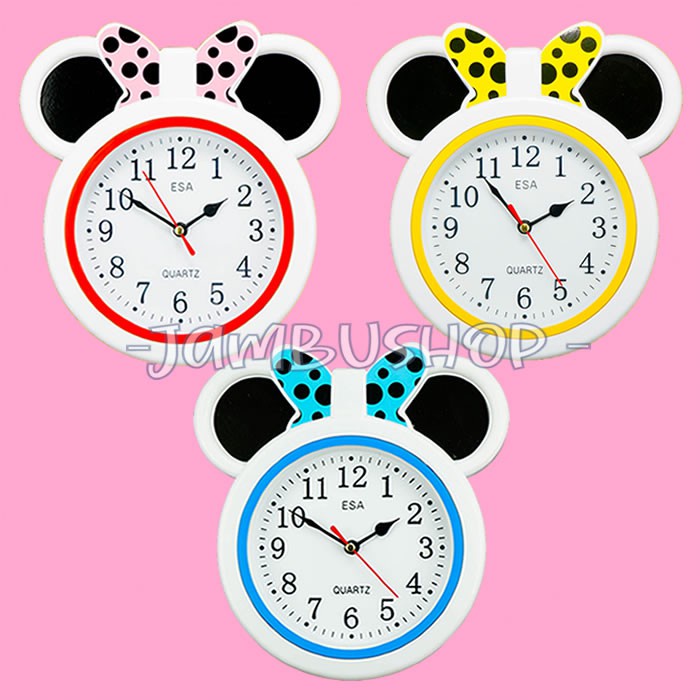 Jam Dinding Unik Minimalis Dekorasi Rumah Murah  Esa 163-5