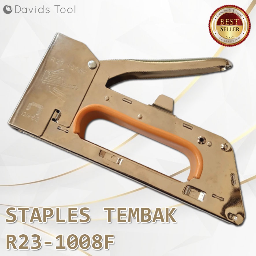 Gun Tacker Stapler Tembak Setaples Staples Steples R23-1008F