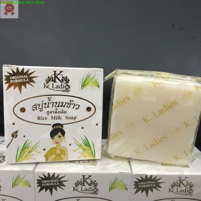 

Diskon K LADIES RICE MILK SOAP BPOM - SABUN SUSU BERAS THAILAND BPOM