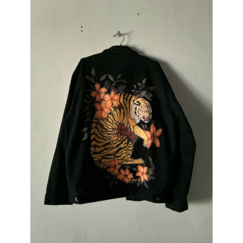 JAKET LUKIS SUKAJAN TIGER
