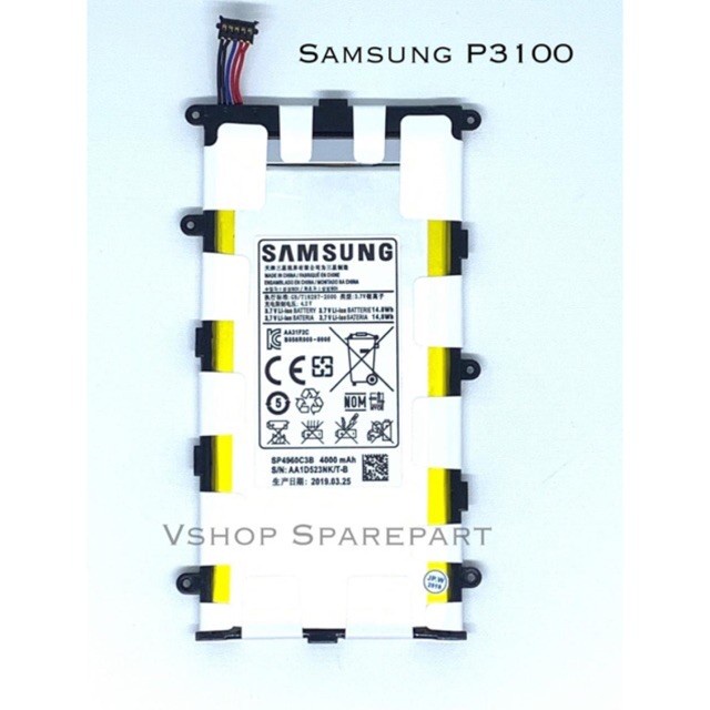 BATERAI BATRE FOR SAMSUNG P3100 TAB 2 BATTERY